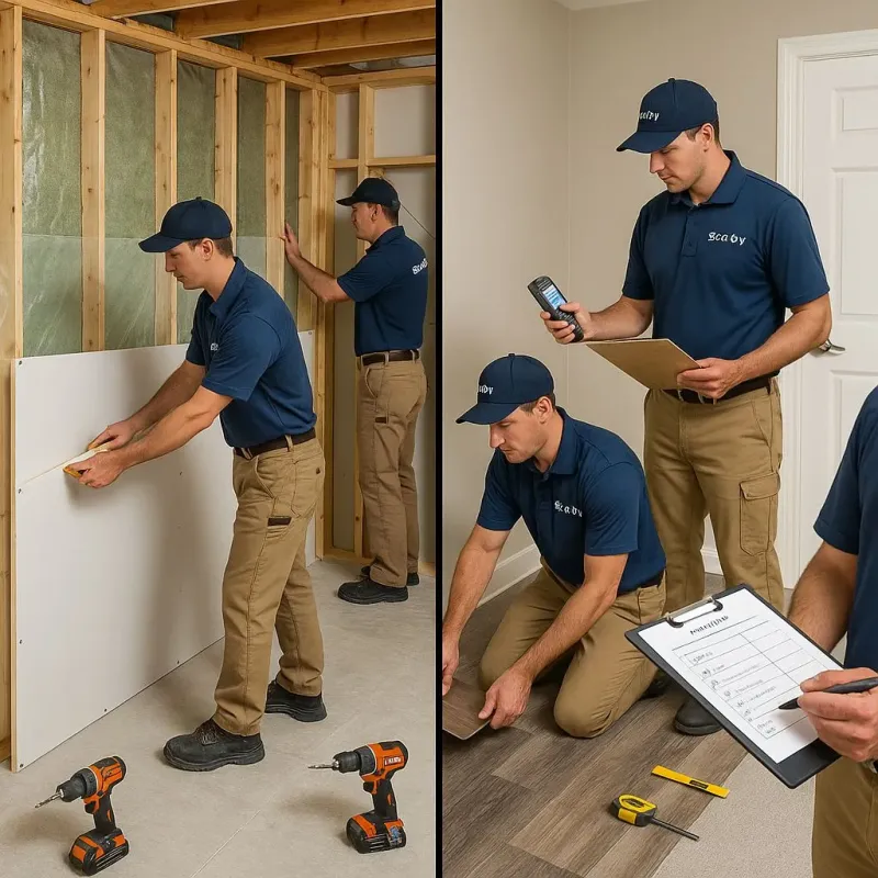 Repairs and Reconstruction process in Cheshire, CT
